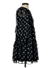 Calvin Klein 100% Polyester Polka Dots Black Casual Dress Size 4 (petite) - photo 4