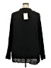 JunaRose Black Long Sleeve Blouse Size 24 - photo 2