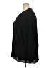 JunaRose Black Long Sleeve Blouse Size 24 - photo 5