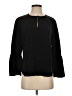 J.Crew Black Long Sleeve Blouse Size 0 - photo 1