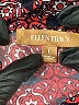 Ellen Tracy Print Multi Color Burgundy Casual Dress Size L - photo 7