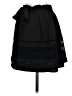 Blue Rain Solid Black Casual Skirt Size S - photo 2