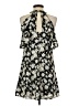 Candie's 100% Polyester Floral Black Casual Dress Size S - photo 2
