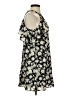 Candie's 100% Polyester Floral Black Casual Dress Size S - photo 4
