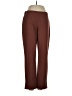 Eileen Fisher Solid Brown Casual Pants Size S - photo 1