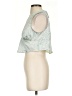 Open Edit 100% Polyester Teal Tank Top Size S - photo 5