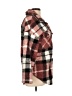 Ci Sono 100% Polyester Plaid Red Coat Size L - photo 4