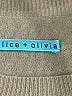 Alice + Olivia Polka Dots Silver Pullover Sweater Size M (estimated) - photo 7