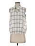 W5 100% Polyester Ivory Sleeveless Blouse Size S - photo 1