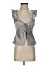 Wilfred 100% Polyester Gray Sleeveless Blouse Size S - photo 1