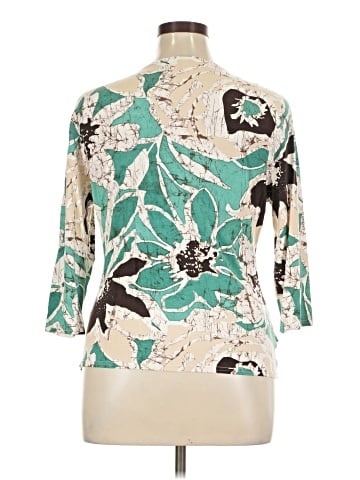 Coldwater Creek 3/4 Sleeve Blouse (view 2)