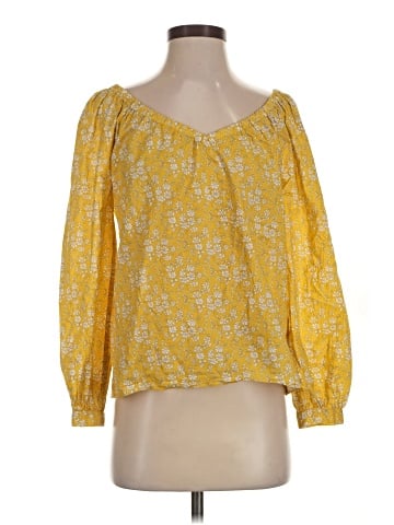 Liberty Art Fabrics for J.Crew Long Sleeve Blouse (view 1)