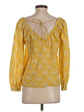 Liberty Art Fabrics for J.Crew Long Sleeve Blouse (view 2)