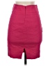 Bebe Solid Burgundy Casual Skirt Size 0 - photo 2