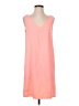 Everly 100% Polyester Solid Pink Casual Dress Size S - photo 1