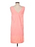 Everly 100% Polyester Solid Pink Casual Dress Size S - photo 2