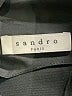 Sandro Solid Black Cocktail Dress Size Med (2) - photo 7