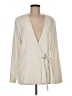 Open Edit 100% Polyester Ivory Blazer Size M - photo 1