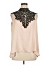 The Pyramid Collection 100% Polyester Tan Sleeveless Blouse Size 1X - photo 1