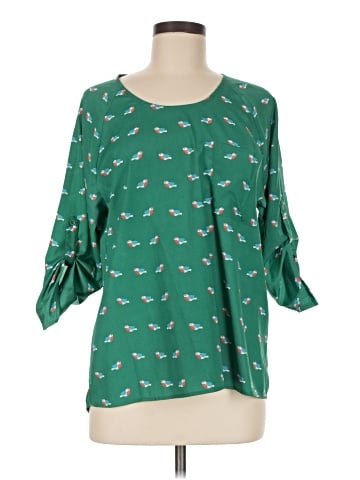 19 Cooper 3/4 Sleeve Blouse (view 1)