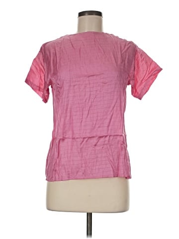 Assorted Brands Short Sleeve Silk Top (view 1)