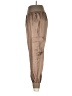 Cinq à Sept 100% Cupro Tan Cargo Pants Size M - photo 5