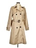 Assorted Brands 100% Polyester Tan Trenchcoat Size M - photo 1