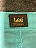 Lee Solid Teal Denim Shorts Size 14m - photo 3