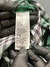 Topshop Plaid Green Long Sleeve Button-Down Shirt Size 6 - photo 8