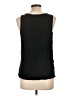 Merona 100% Rayon Black Sleeveless Blouse Size L - photo 2