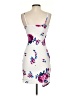 Almost Famous Floral White Cocktail Dress Size S - photo 2