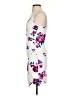 Almost Famous Floral White Cocktail Dress Size S - photo 5