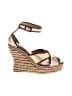 Lanvin Gold Wedges Size EU 38 - photo 1