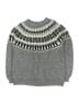 Zara Chevron-herringbone Gray Pullover Sweater Size 11 - 12 - photo 1