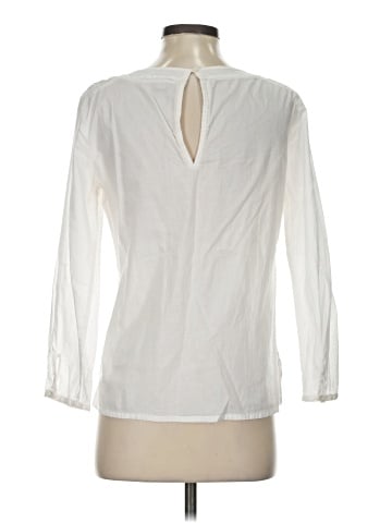 Lands' End Canvas 3/4 Sleeve Blouse (view 2)