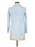 Candie's 100% Rayon Blue Long Sleeve Blouse Size M - photo 2