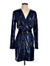 Blumarine 100% Polyester Blue Cocktail Dress Size EU (IT) 40 / US 4 - photo 1