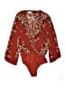 City Chic Red Long Sleeve Blouse Size 16 Plus (S) - photo 1