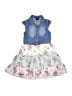 Zunie 100% Polyester Blue Dress Size 6 - photo 1