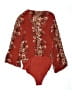 City Chic Red Long Sleeve Blouse Size 16 Plus (S) - photo 2