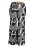 Lolly Wolly Doodle Print Black Casual Pants Size XXL - photo 1