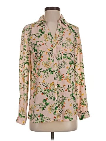 NY Collection Long Sleeve Blouse (view 1)