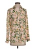 NY Collection Floral Pink Long Sleeve Blouse Size XS - photo 1