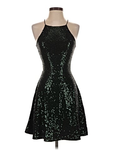 Aqua Cocktail Dress (view 1)
