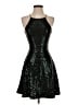 Aqua Stars Black Cocktail Dress Size XS - photo 1
