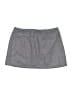 Shein 100% Polyester Metallic Silver Skort Size L - photo 2