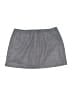 Shein 100% Polyester Metallic Silver Skort Size L - photo 1