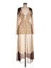 Caroline Constas Animal Print Brown Casual Dress Size M - photo 1