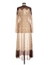 Caroline Constas Animal Print Brown Casual Dress Size M - photo 2