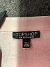 Topshop Tan Sleeveless Button-Down Shirt Size 6 - photo 7
